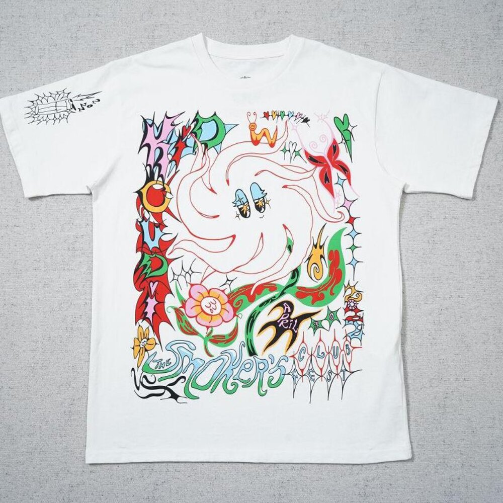 Smoker S Club Fest Xo Cud Colorful Graphic T Shirt
